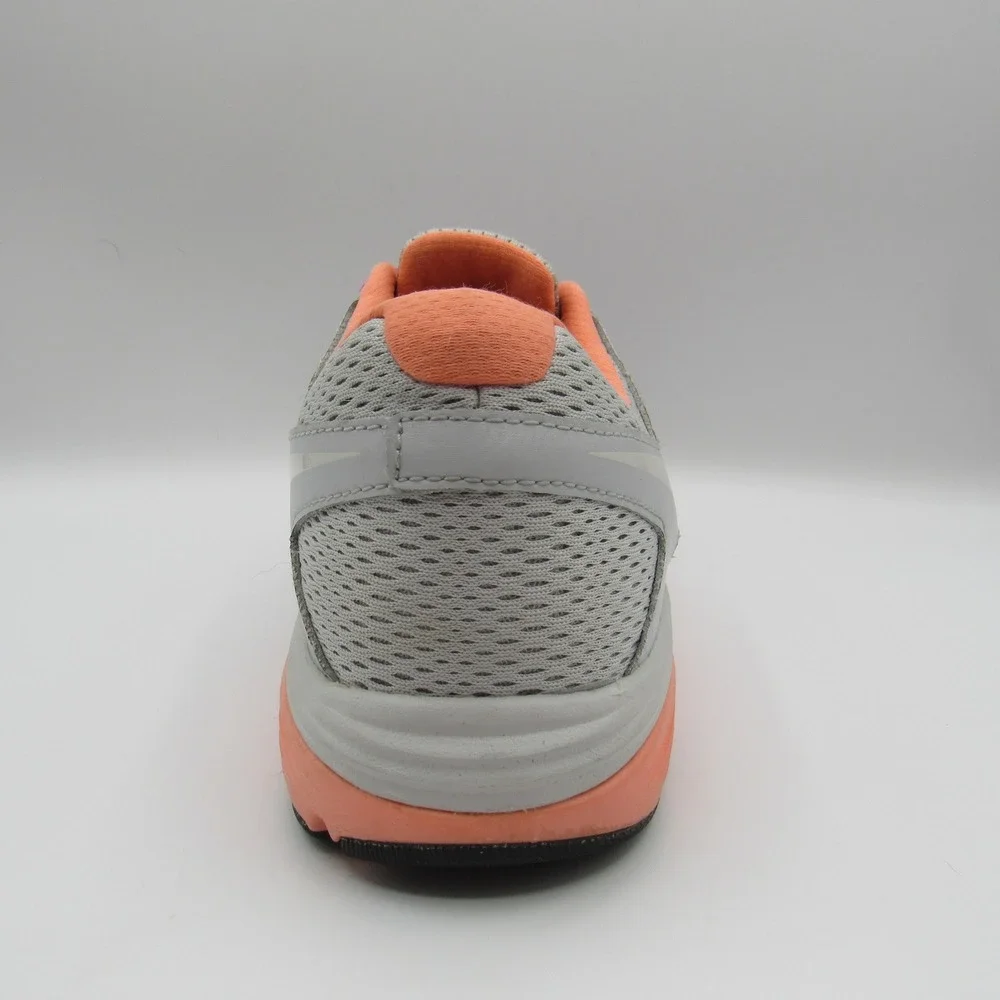 Nike Dual Fusion ST 2 Running Shoes Womens 9.5 Grey Pink Peach  599564-003
